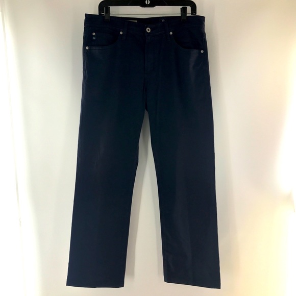 ADRIANO GOLDSCHMIED Men’s Navy Protégé Straight Leg Jeans - Picture 2 of 14